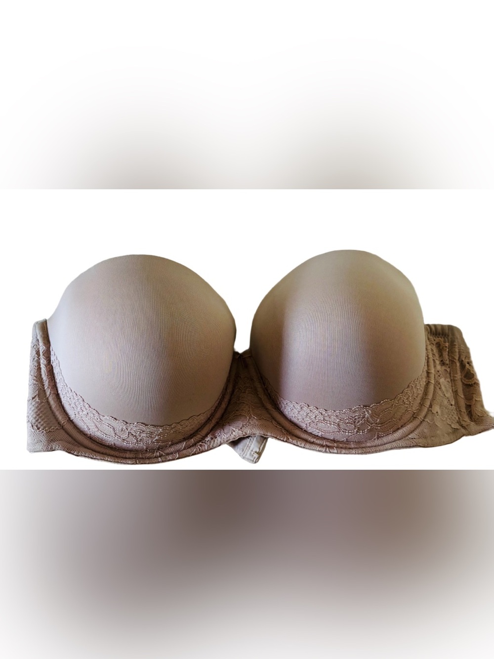 Torrid Strapless Nude Lace Convertible Bra - Women Intimates & Sleepwear 40 C